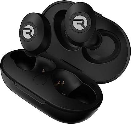 Raycon The Everyday Bluetooth Wireless Earbuds with Microphone- Stereo Sound in-Ear Bluetooth Headset True Wireless Earbuds 32 Hours Playtime